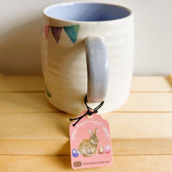 NWT Harvest Green Studio Easter Rabbit Mug Designed in England - Picture 4 of 14